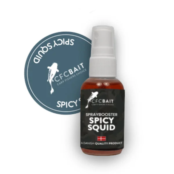 Fishing line remover-Spicy Squid Spray Booster 50ml