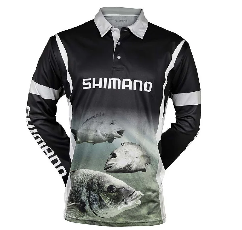 Fishing pliers rust resistant-Shimano Brenious Bream Sublimated Fishing Shirt 3XL