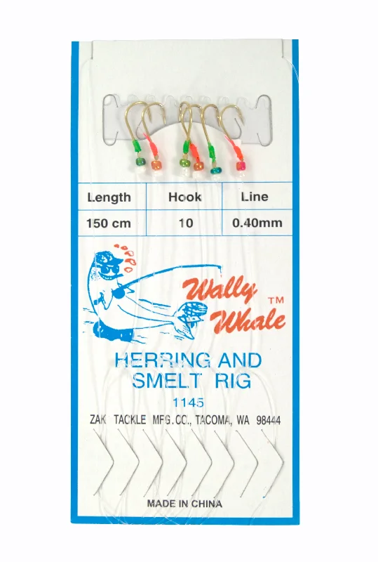 Fishing reel wrench-Gibbs Zak Wally Whale Herring & Smelt Rig