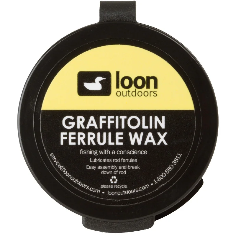 Fishing line braider-Loon Grafitolin Ferrule Wax