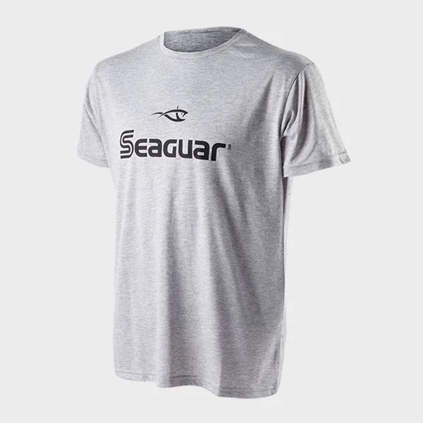 Fishing rod handle adhesive-Seaguar Short Sleeve Logo T-Shirt