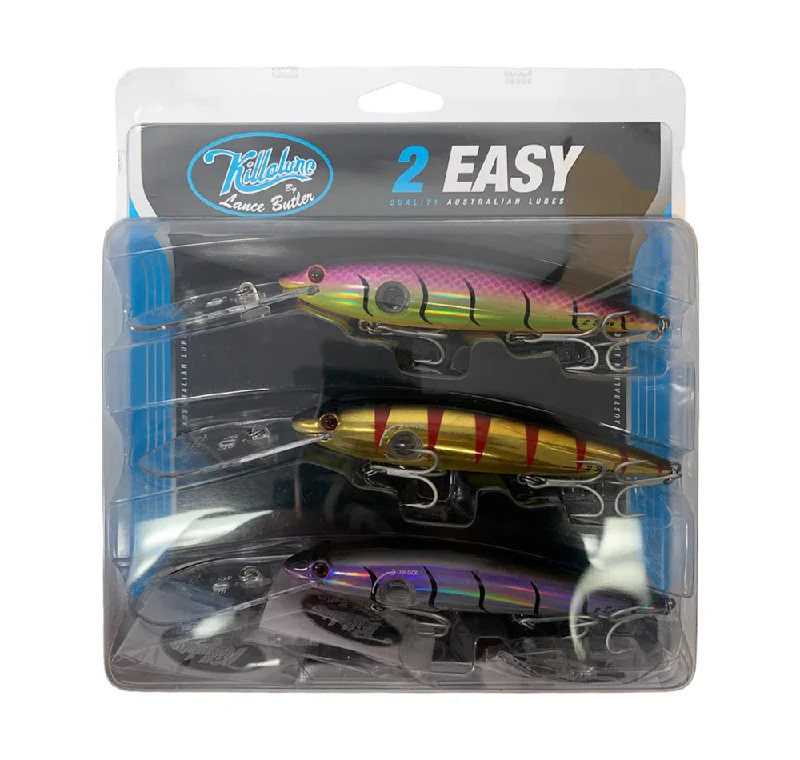 Fishing reel repair tool-Killlalure 2 Easy +15 Lures 3pk