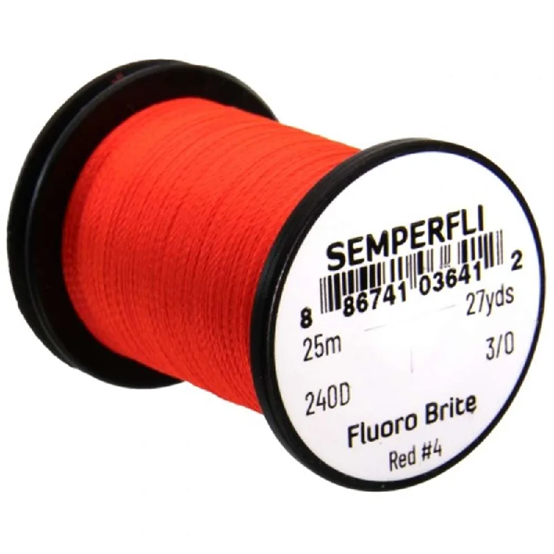 Fishing reel storage sleeve-Semperfli Fluoro Brite