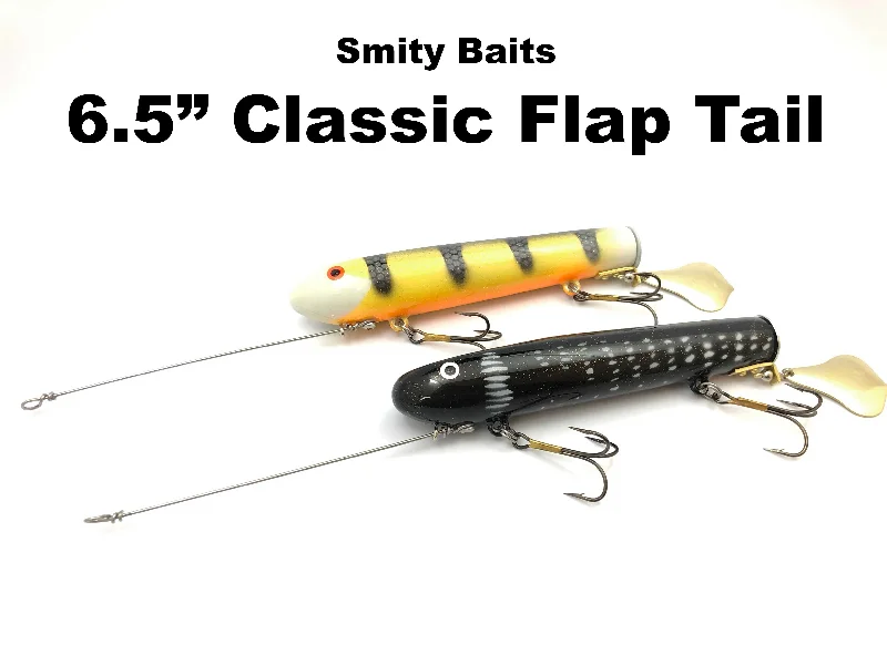 Fishing hook grinding stone-Smity Baits 6.5" Flap Tail