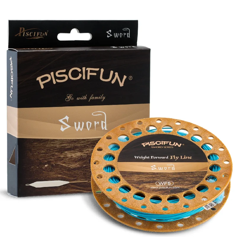 Fishing rod ceiling mount-Piscifun® Sword Weight Forward Floating Fly Line Sale