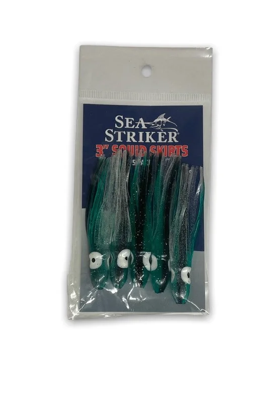 Fishing bait mixing spoon-Squid Skirts - 3"