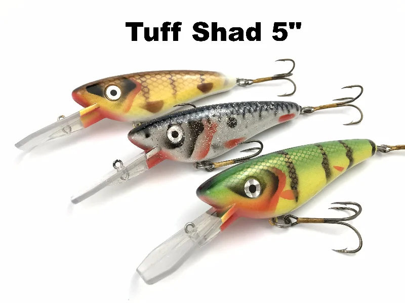 Fishing line guide-Tuff Shad 5" Tuff Shad