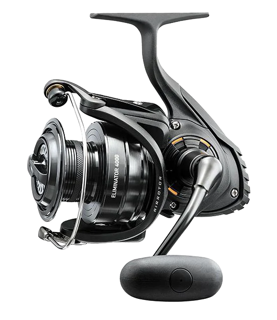 Fishing tackle portable shelf-Daiwa Eliminator Spinning Reel