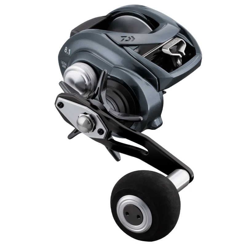 Fishing line spooling aid-Daiwa - Lexa TW Baitcast Reel