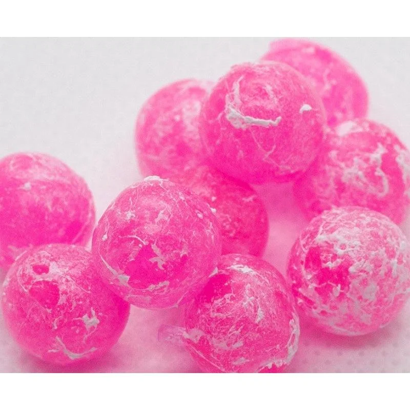 Fishing bait mixer-BnR Tackle Soft Beads - Mottled Cerise