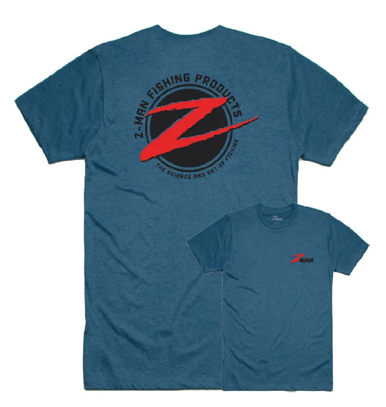 Fishing hook remover-Z-Man Z Logo TeeZ Short Sleeve T-Shirts