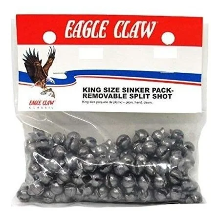 Fishing bait mixing tool-Split Shot King Pack - 180pc - #4